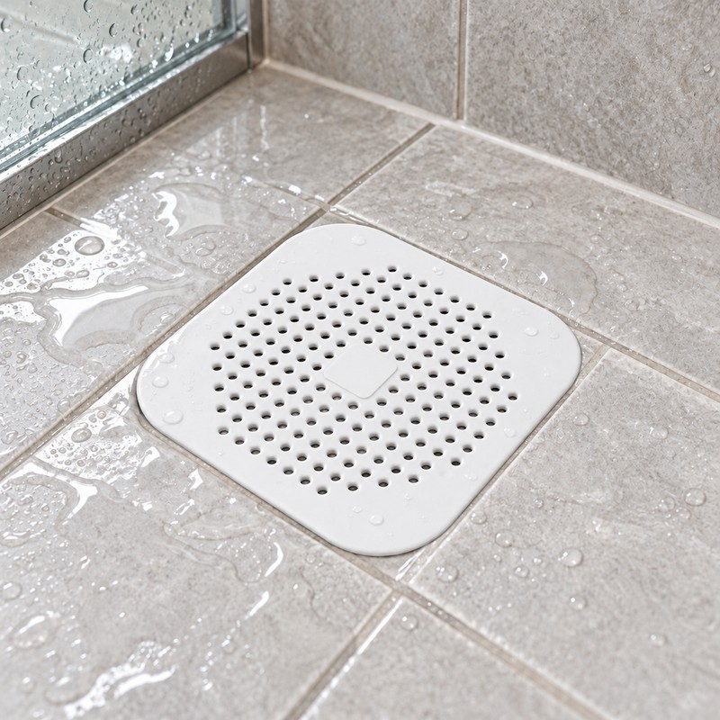 Silicone Drain Hair Catcher for Shower, Bathtub & Kitchen Sink