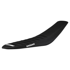 GASGAS 2023-2024 GASGAS ES 700 Seat Cover ALL BLACK BLACK RIBS #412 LOGO