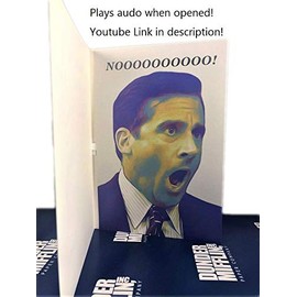 The Office Miss you Card : Michael Scott - The Office Cards - The Office Quotes - The office Gifts Audio greeting card - God Please no!
