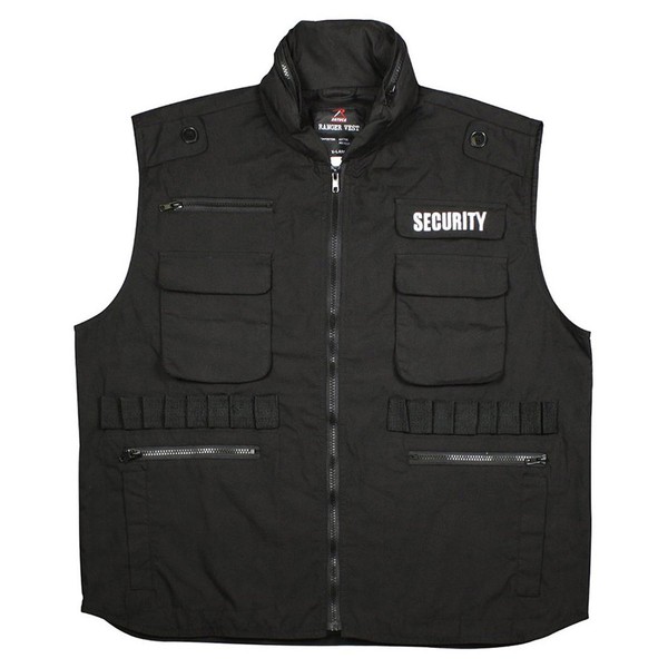 Security Ranger Vest - Black (Medium)