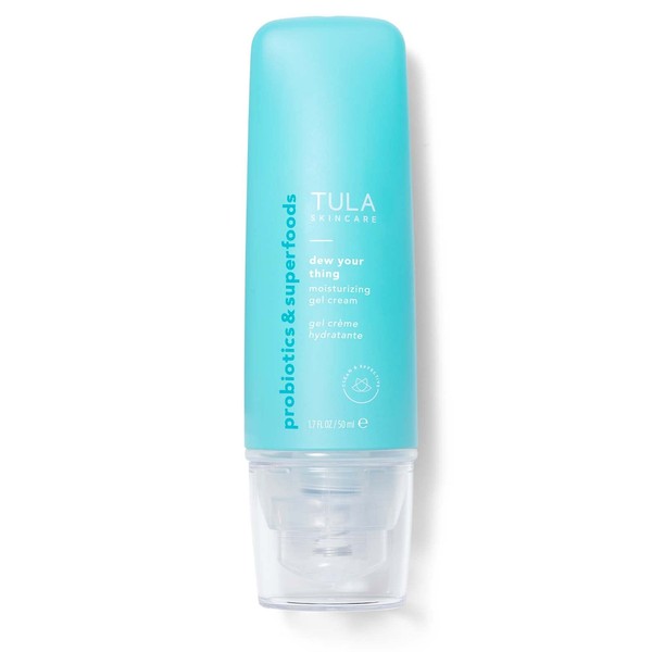 TULA Skin Care Dew Your Thing Moisturizing Gel Cream | Weightless Moisturizer for Face, Lightweight Water-Based Face Cream for Dewy Hydration | 1.7 oz.