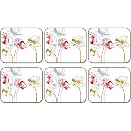 Jason Poppies Coasters - Set of 6
