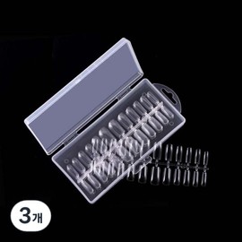 Dalmore Self Nail Extension Tips 240p, square, 3 pieces / 달모아 셀프 네일 연장팁 240p, 스퀘어, 3개