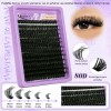 Kit De Extensiones De Pestañas De Paquete De Cuatro 1040pcs