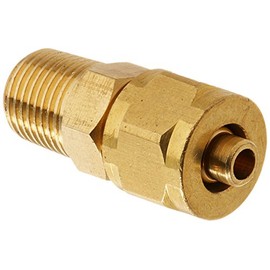 Viair 92951 1/8" Male NPT to 1/4" Compression Fitting for 1/4" Air Line, Brass