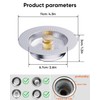 Kitchen Sink Drain Strainer and Stopper Combo, 3 in 1