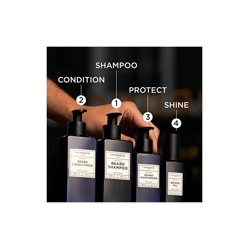 Murdock London Hombres barba champú 250ml One Size