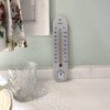 LittleGood Thermometer Indoor with Humidity – 9.8 inch Wall Vertical