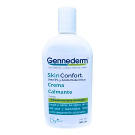 Crema Humectante Urea 5% Y Ácido Hialurónico 500ml Gennederm
