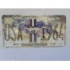 Ford Mustang USA Since 1964 License Plate TAG Pony Emblem
