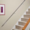 Handrail Holder Stainless Steel Adjustable Handrail Bracket, Pack of 2