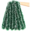 CCINEE 33FT Christmas Garland,Artificial Greenery Garland with Snow for Mantle