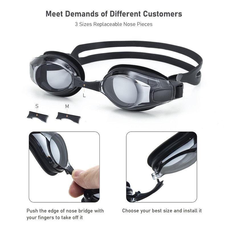 Swim Goggles Short Sighted, Swimming Goggles, Autor Short Sighted Swimming