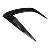Mazda Front Fog Cover Left and Right Set ABS Black
