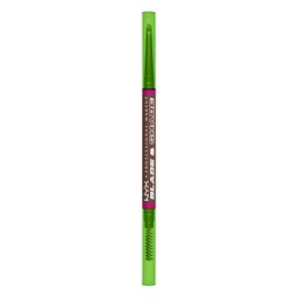 NYX Professional Makeup Blade Shade Brow Pencil Tono Ash Brunette (café), 0.06gr - Lápiz de ceja de dos puntas, resistente a desvanecimientos y transferencias, dura hasta 16H, fórmula vegana