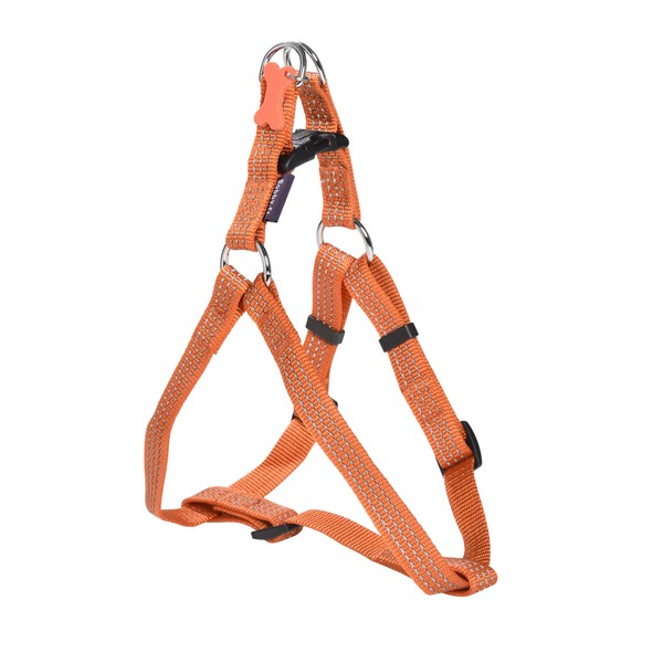 Bobby Safe Reflective Heavy Duty Double Metal Ring Harness for