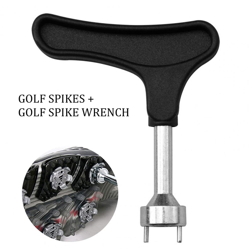 Golf Shoe Spikes Bootoow 16 Golf Spikes with 1 Handheld