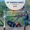 53630 Tiller Cable Compatible with Earthquake Rear Tine Tillers 5055