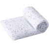 ARBUTUS Artificial Snow Artificial Snow Blanket, Fake Snow Rug with