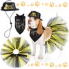 Suhine 3 Pieces Pet Happy New Year Costume Dog Outfit