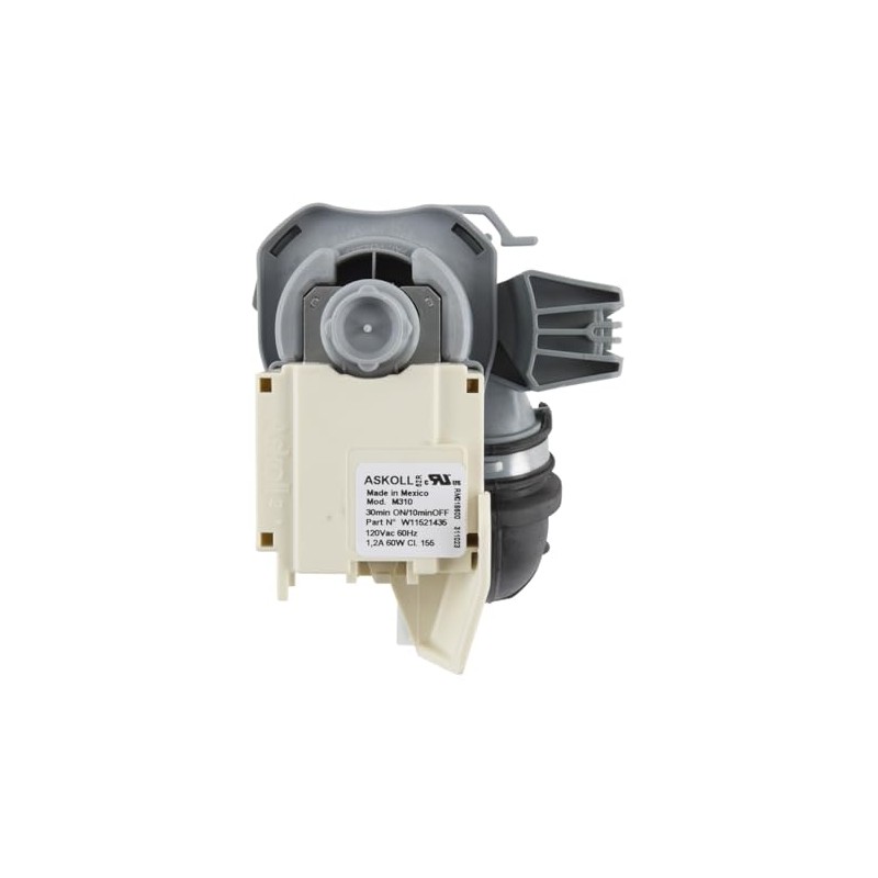 Whirlpool W11612326 Genuine OEM Dishwasher Circulation Pump Replacement Part -