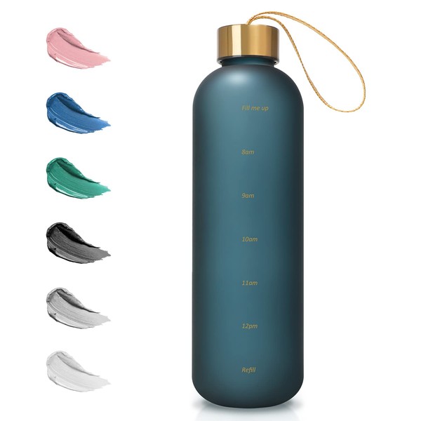 Opard Drinking Bottle, 1 L/800 ml Water Bottle, Leak-Proof Water