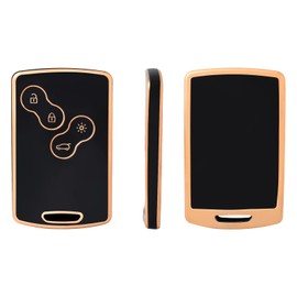 OFFCURVE Key Case Car Key Cover Key Case Protective Cover for Renault Clio Scenic Megane Duster Sandero Captur Twingo Koleos Espace Fluence Kadjar Kangoo Laguna