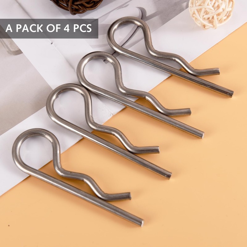 Stainless Steel R-Clip Split Pin - Secure Shaft Retaining Pin