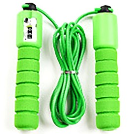 ZooooM ZM-JR3879-GR Jump Rope with Counter for Training, Approx. 11.4 inches (287 cm) (Green)