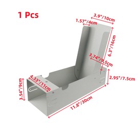 Oedema Rain Barrel Diverter Rainwater Collection System Metal Downspout Diverter Fit 3 x 4 in Standard Downspout for Home Garden