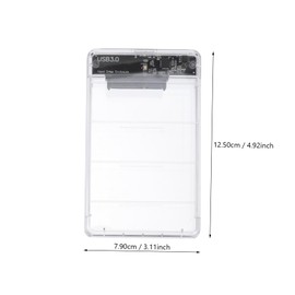 Gatuida 2tb USB Ssd Enclosure Supports up to Hard Drives for Laptop Memory Expansion and Fast Data Transfer