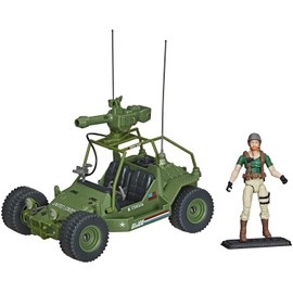 Hasbro G.I. Joe Retro A.W.E. Striker Exclusive Vehicle with 3.75-Inch Crankcase Figure