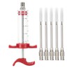 Marinade Injector Flavor Spices Sauces Syringes with 5 Needles for