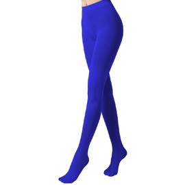 Miracroute Women's Color Pantyhose, Cute, Solid, Colorful, Pantyhose, Sexy Leggings, Tights, Fashion Spats, blue