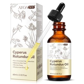 ATOANY Cyperus Rotundus Oil for Hair Removal, 60ml Natural Cyprus Rotundus Oil,Soothes Skin, Moisturizing Gentle, Hair Removal Oil for Men Women - net weight: Cyperus Rotundus Oil *2