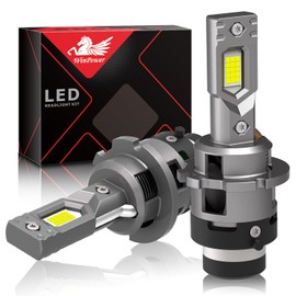 WinPower D3S LED Headlight Bulb 35W 5200LM 6000K Cool White High Low Beam Xenon HID Conversion Kit, 2 Pcs