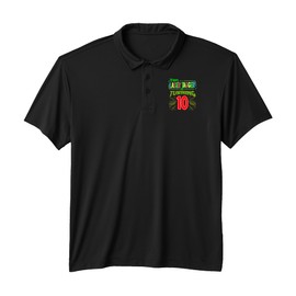 This Laser Tagger is Turning 10 Years Old Laser Tag Birthday Performance Polo Shirt