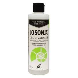 Jo Sonja Polyurethane Varnish Gloss - 8oz Bottle