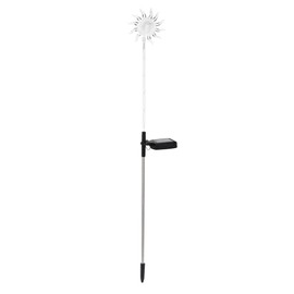 Solar Powered 6LED Light Outdoor Indoor Colorful Lamp for Garden Yard Lawn DecorationSun