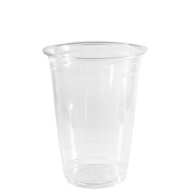 Clear Plastic Disposable Pet Cups | 16 oz Cups, 150 Pack | Crystal Clear PET Cup | Cold Smoothie | Iced Coffee Go Cups | Ideal for Coffee, Parfait, Juice, Soda, Cocktail, Party Cups (16oz, 150 count)