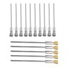10Pcs Wire Steel Cleaning End Brushes Pens and 5Pcs Copper