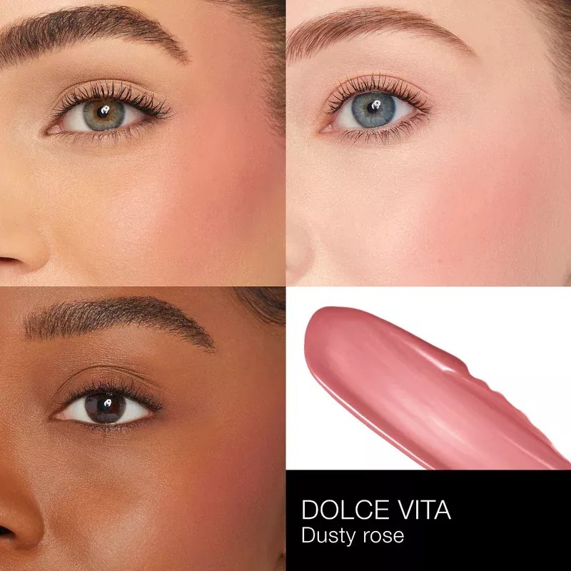 Nars rubor liquido afterglow con colageno vegano tono del maquillaje