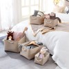 Mangata Fabric Storage Boxes, Storage Baskets for Shelves, 3 Pack