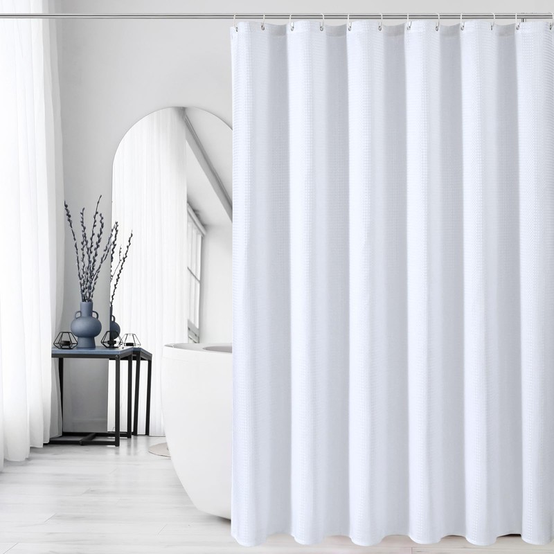 Gibelle Small Stall Shower Curtain 36 x 72, Narrow Half