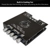 BT Power Amplifier Board Stereo 2.1 Channel Built in Cooling