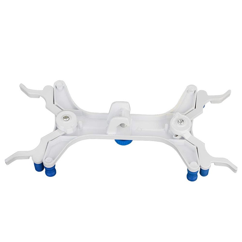 StonyLab Aluminum Double Burette Clamp, Adjustable Double Burette Clamp Buret