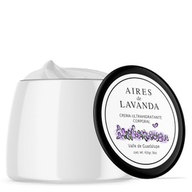 Crema Corporal Ultra-Hidratante Aires de Lavanda 450g, Hidratación Profunda y Reparadora para Piel Seca y Sensible, Cuidado Diario con Aroma Relajante de Lavanda| Ideal para Skincare y Tratamiento Corporal