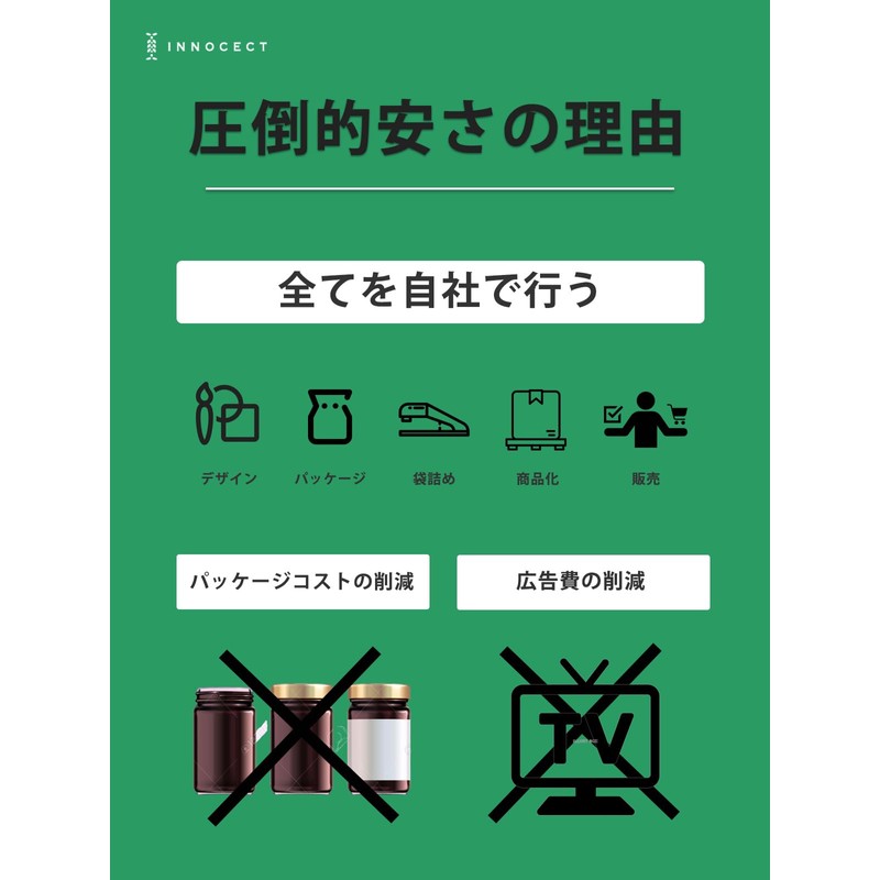 クレアチンパウダー 高純度 無添加 クレアチンモノハイドレード (500g) INNOCECT