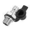 Male Thread CO2 Tank Refill Valve Connector 1/8NPT CO2 Cylinder