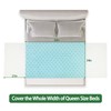 OUTCREATOR® Saddle Style Bed Pad with Tuck-in Sides, 34" x